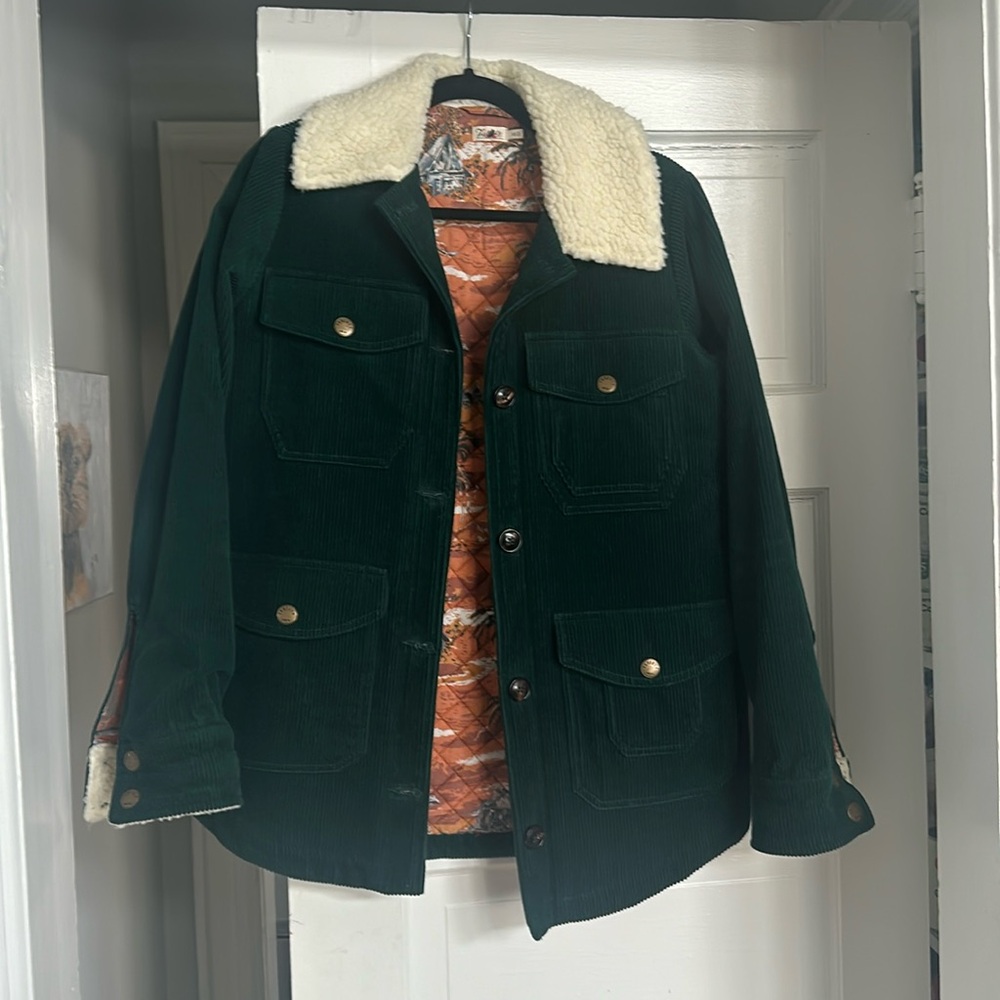 Faherty Corduroy Shacket Jacket - image 1